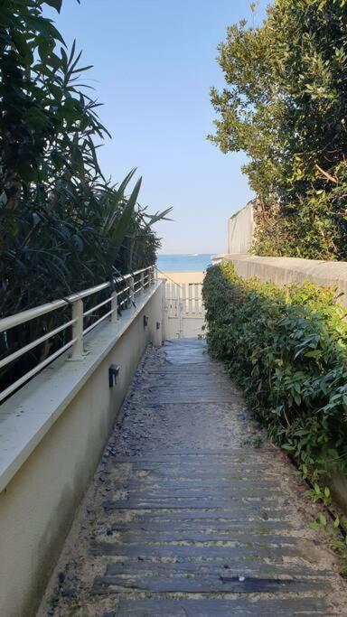 Arcareve - Grand Studio De Standing Avec Terrasse, Jardin Et Acces Direct A La Plage Arcachon Bagian luar foto